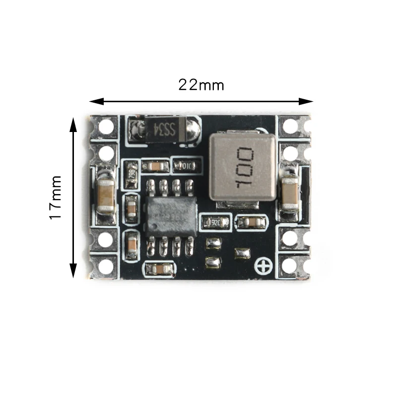 Description Picture 2 of itemDC 5.5~27V to 3.3/5/12V MP1584 DC-DC Buck Converter Power Supply Module Mini Step-down Regulator Module for Smart Car / Airplane