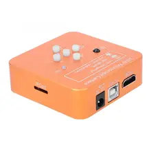 Профессиональный 34MP оранжевый 2K 1080P HDMI промышленный микроскоп камера для ремонта телефона 100-240V камера с HDMI USB2.0 метр
