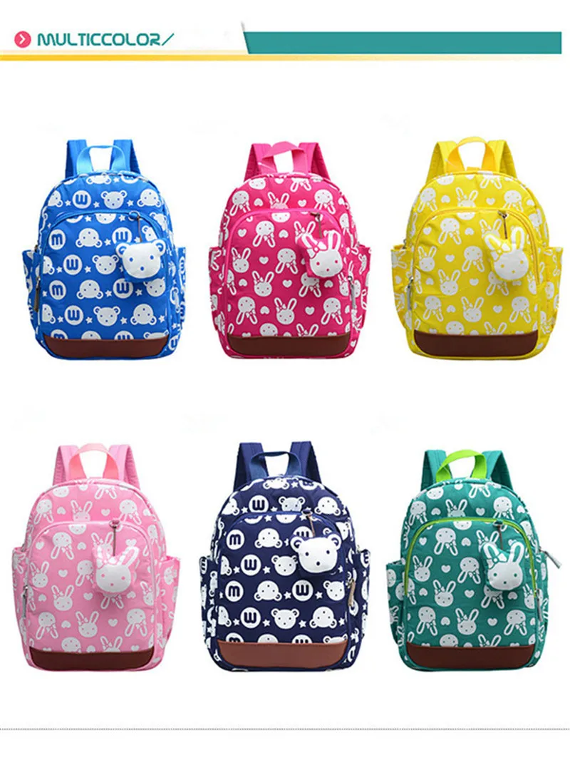 Mochilas escolares infantis, Детские рюкзаки, милый мультяшный рюкзак для детей, школьные сумки, сумка для девочек 1-5 лет