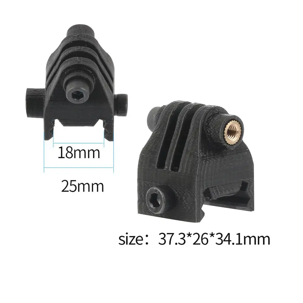 3d Printed Pla Go Pro Picatinny Rail Mount Airsoft Paintball Nerf Other Outdoor Toys Activities 3d Printed Pla Go Pro Picatinny Rail Mount Airsoft Paintball Nerf Other Outdoor Toys Activities