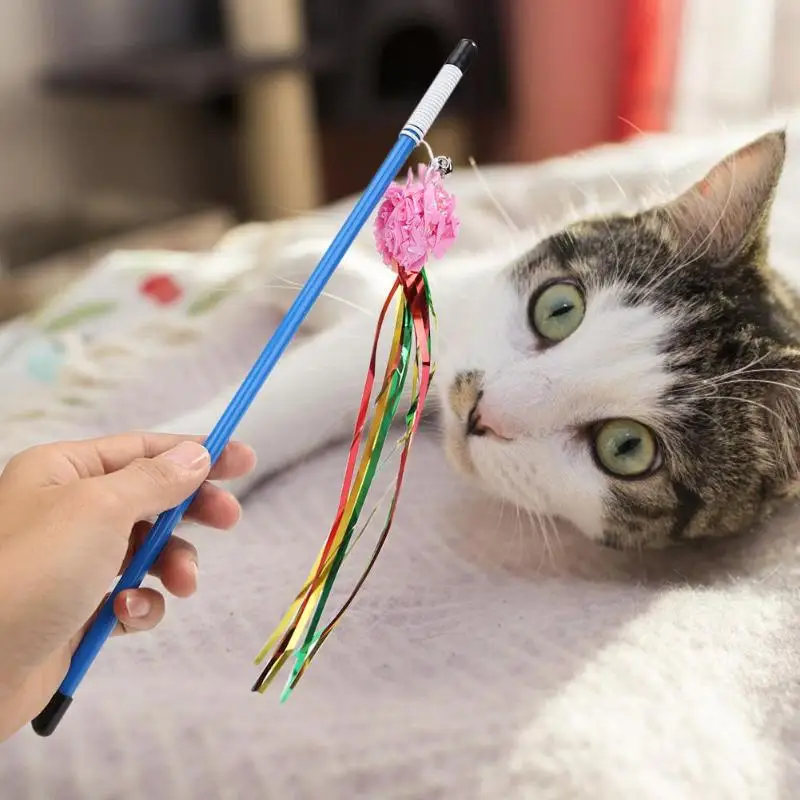 Игрушка для кошек, кольцо, бумажный шар, кошачья палочка, тонкое мастерство, долгий срок службы, инвариантная прорезыватель, палочка, котенок, интерактивные дразнящие игрушки дл животных