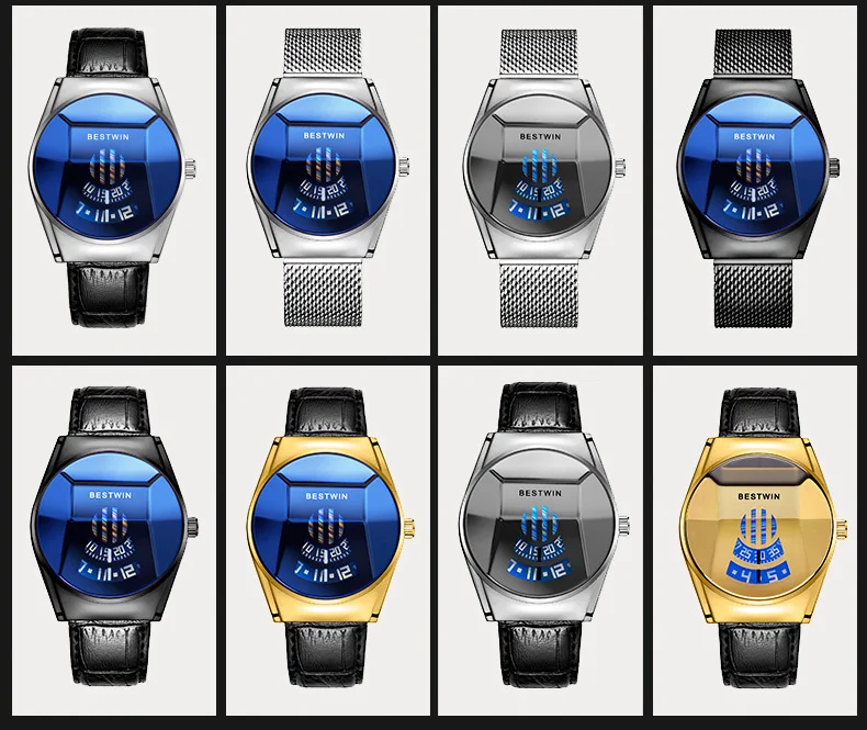 2021 New BESTWIN Men's Sport Quartz Watches Luxury Top Brand Watch For Men Wristwatches Waterproof Male Clock Relogio Masculino