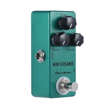 

MINI SCREAMER Overdrive Guitar Effect Pedal True Bypass Zinc-aluminium Alloy Body