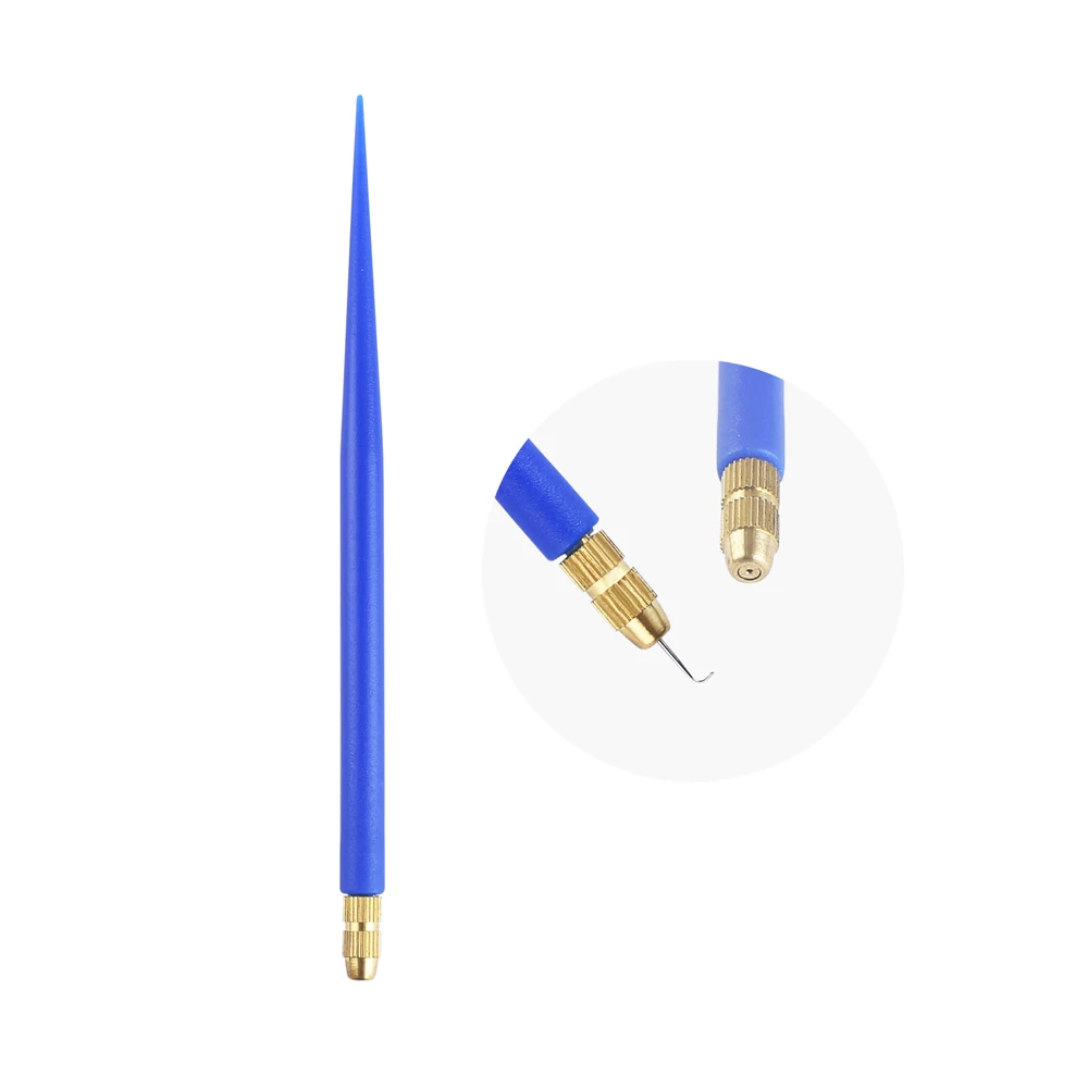 Ventilating Needle 4 Size (1-1,1-2,2-3,3-4)&1Plastic Holder For Making Lace Wig/Closure/Frontal Ventilating Needle Net lace wig needles