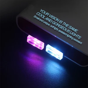 Image for Car Interior Ambient Light 4 Colors LED Neon Mini  