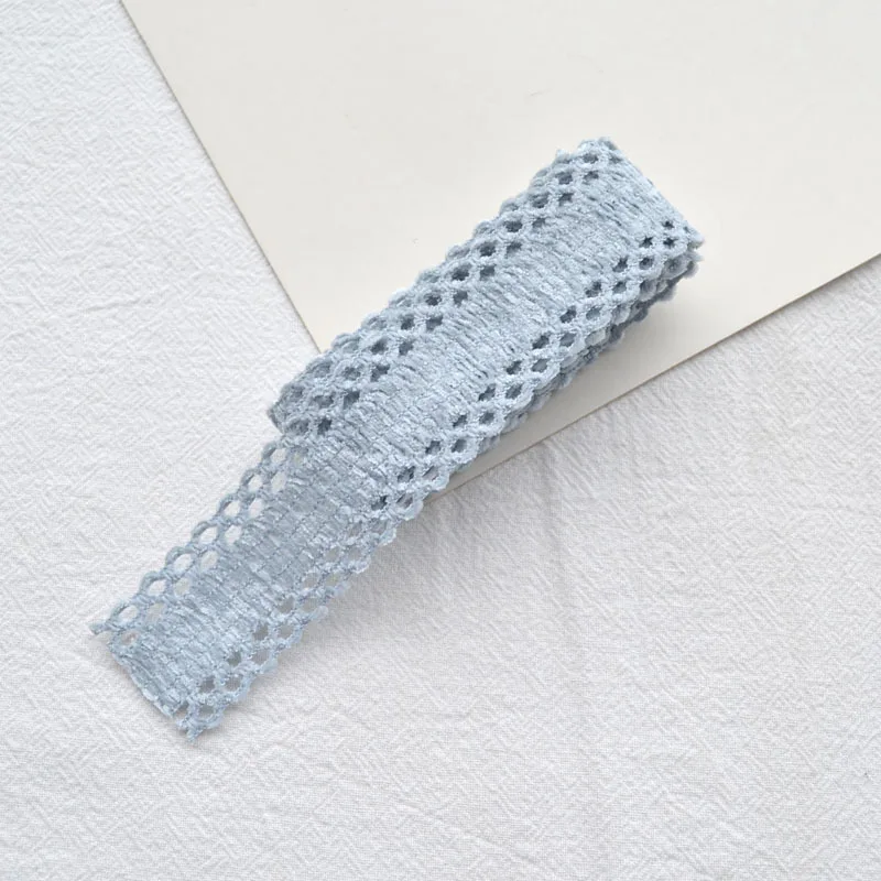 Hollow Lace Polyester Webbing Ribbon - 25MM, 1 Yard for DIY Hair Accessories & Head Jewelry