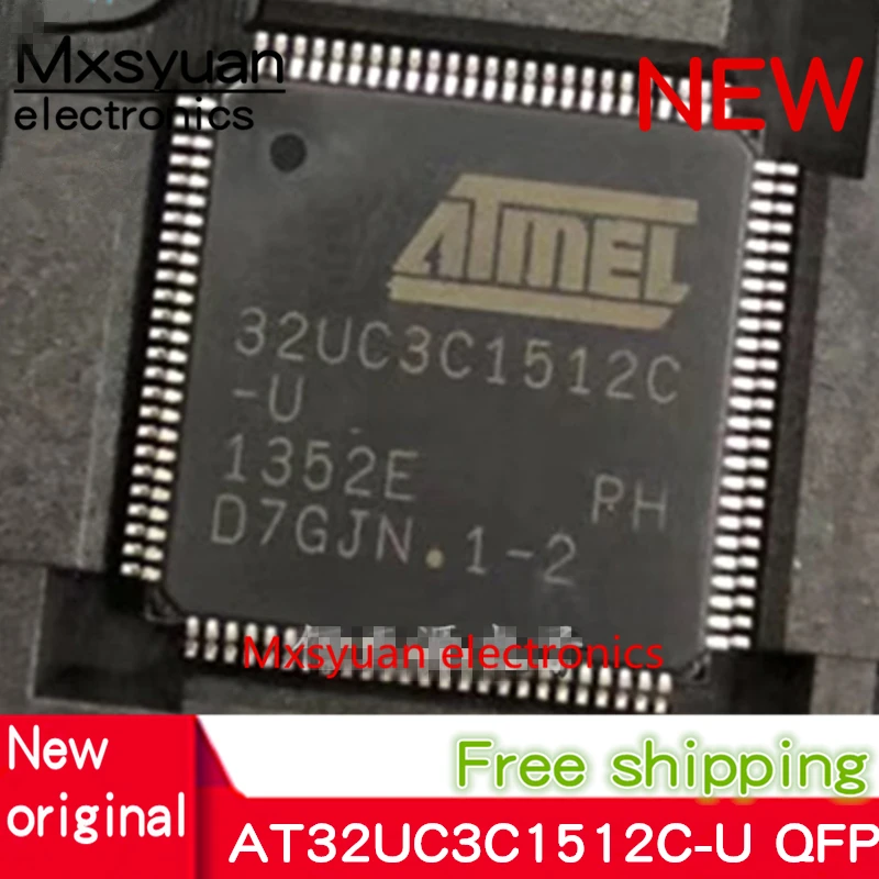 1 шт. AT32UC3C1512C AT32UC3C1512C-U AT32UC3C1512C-Z QFP