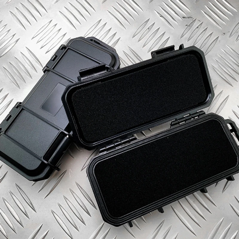 Folding Knife Storage Box Tactical Outdoor Anti-pressure Shockproof Airtight Box Portable Waterproof Survival Tool Carry Case car dryer