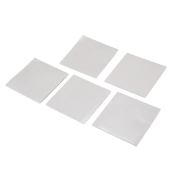 

5Pcs Thermal Conductive Silicone Pads CPU Cooling Pad, Computer Cooler100mm x 100mm x 2mm
