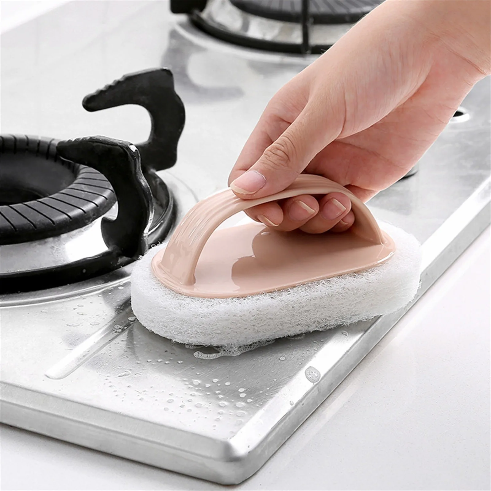 Kitchen Cleaning Bathroom Toilet Kitchen Glass Wall Cleaning Bath Brush