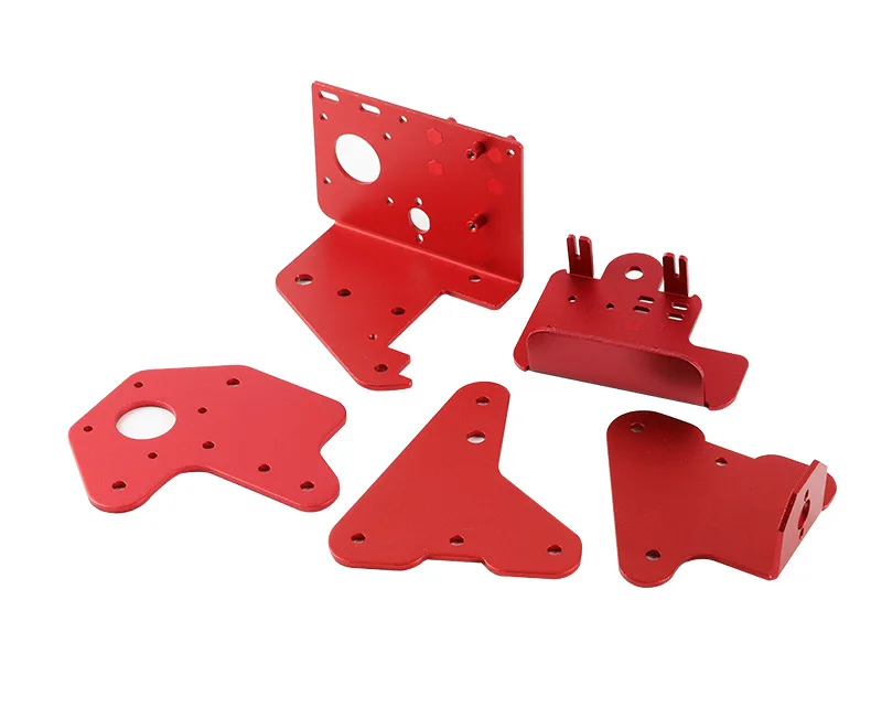 Creality 3D-принтер CR-10S PRO XZ axis экструдер спинка пластина Крепежная пластина передние и задние пластины