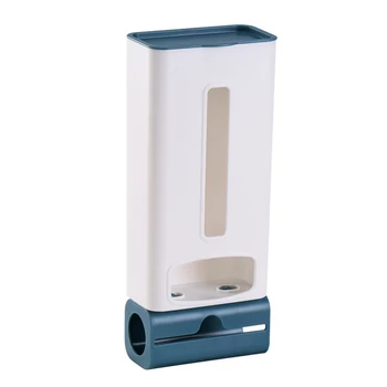 

Wall Mount Garbage Bag Storage Box Organizer Plastic Bag Dispenser Storage Case LBShipping