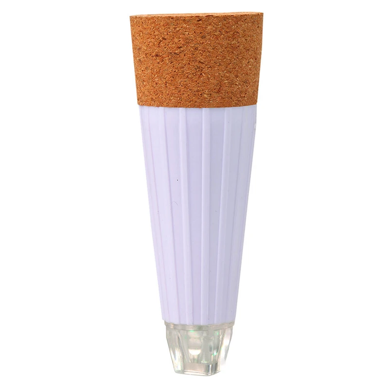 7-color LED cap lights USB LED Light Cork To Wine Bottle White 