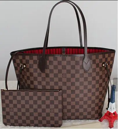 

New Luxury Louis Vuitton LV-Leather Handbag Ladies Bag Classic Designer Brand Ladies Shoulder Bag Large Capacity Ladies Handbag