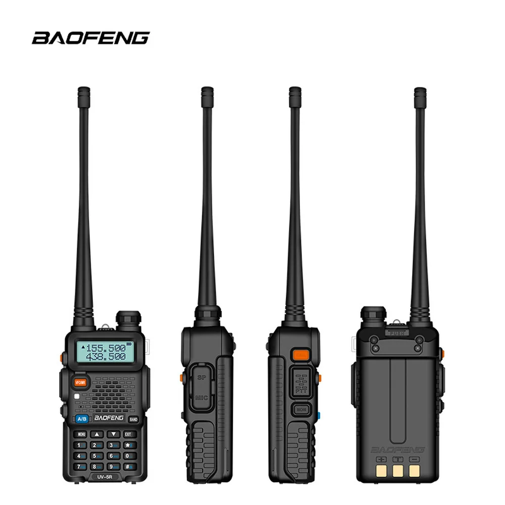 Baofeng UV 5R Walkie Talkie 10km UV5R CB Radio 8W 128CH VHF UHF Dual Band Baofeng UV-5R Two Way ham Radio comunicador scanner