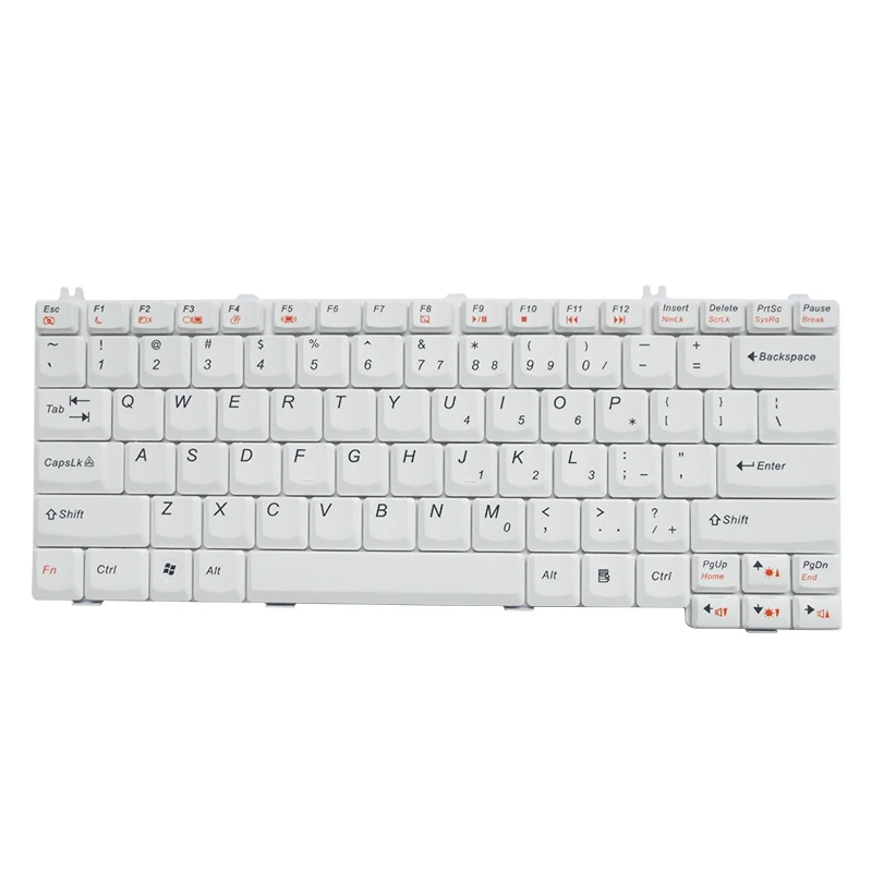 Новая клавиатура для Lenovo F41 f31g y510a f41g G430 G450 3000 C460 C466 y330 y430 f41a США Белый Клавиатура ноутбука