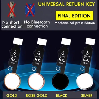 

Mobile phone back to home button for iPhone 7/7P/8/8P replacement repair parts, no fingerprint sensor