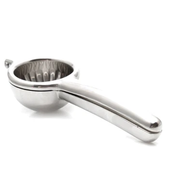 

Lemon Squeezer Stainless Steel with Premium Quality Heavy Duty Solid Metal Squeezer Bowl - Large Manual Citrus Press Juicer