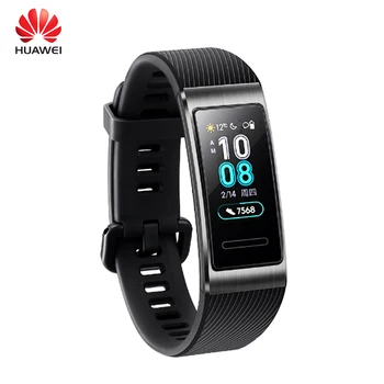 

Original Huawei Band 3 Pro GPS Smart Wristband Metal Amoled 0.95' Full Color Touchscreen Sleep Heart Rate Monitor Smart Bracelet