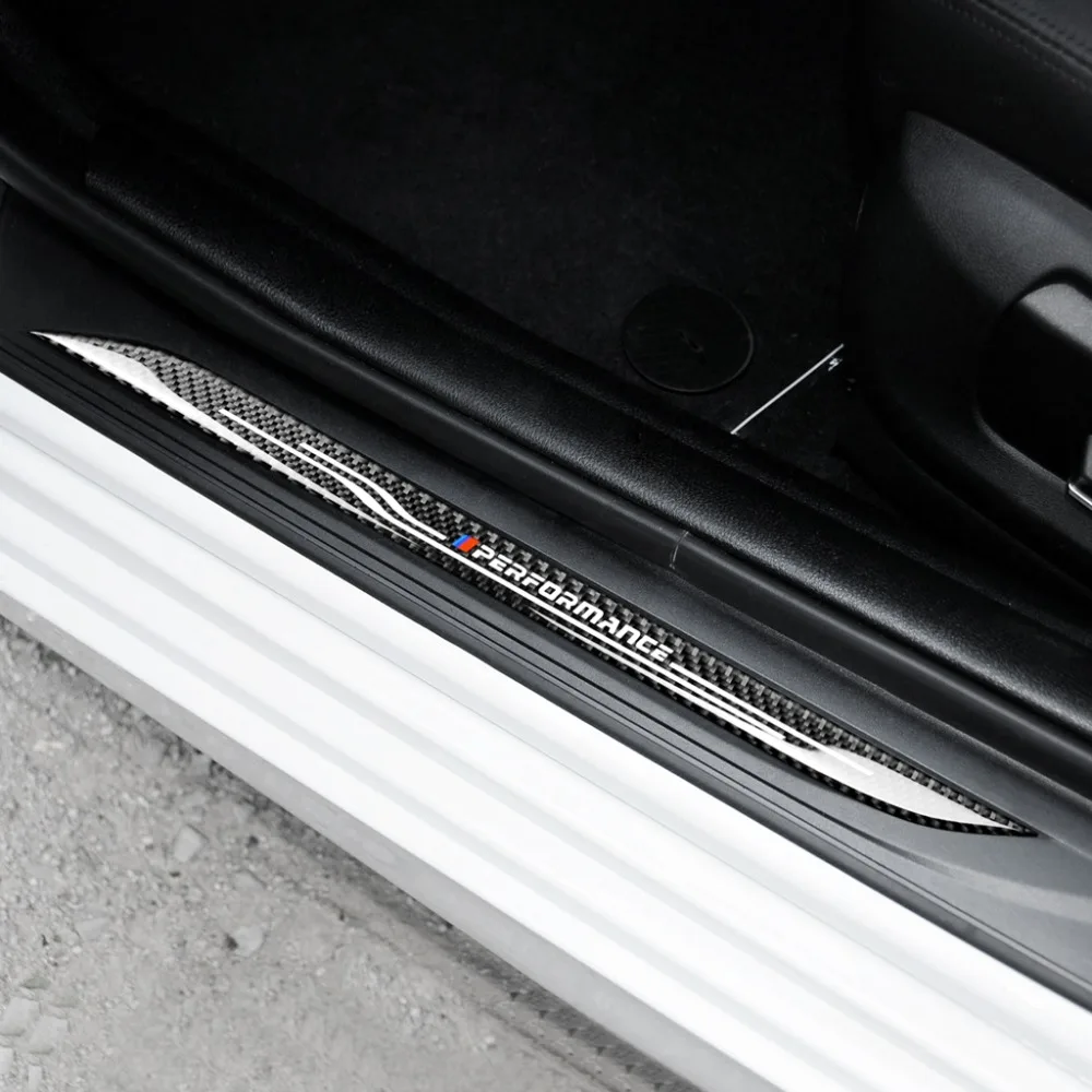 Аксессуары для салона автомобиля из углеродного волокна, накладка на дверь, накладка на боковую панель, наклейка для BMW New 5 Series F10 2011