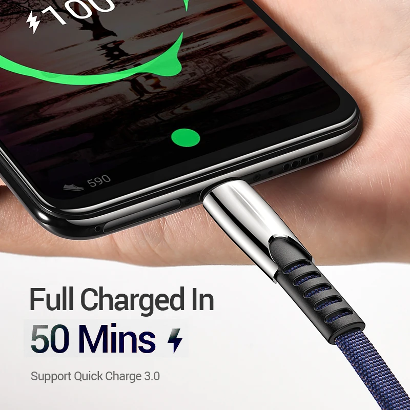 3A Micro USB кабель 0 5 м/1 м/2 м/3 м Быстрая зарядка для передачи данных Microusb зарядный Samsung