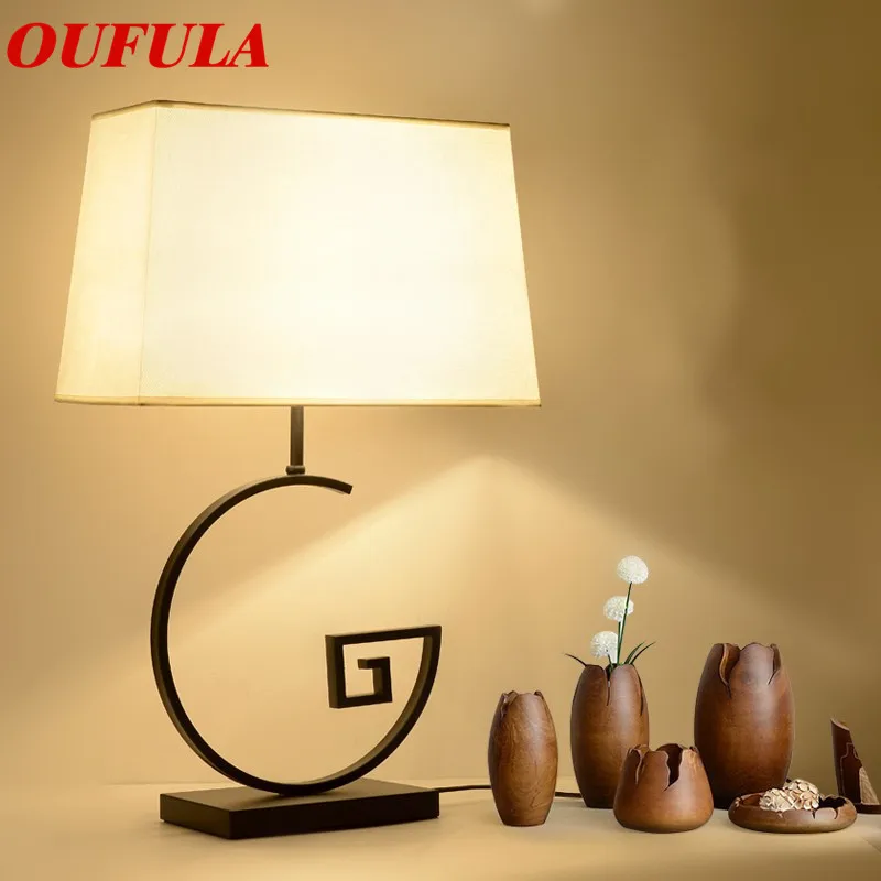 

Table Lamp Desk Light Modern Contemporary Office Creative Decoration Bed LED Lamp Fabric for Foyer Living Room Bed Room Hotel