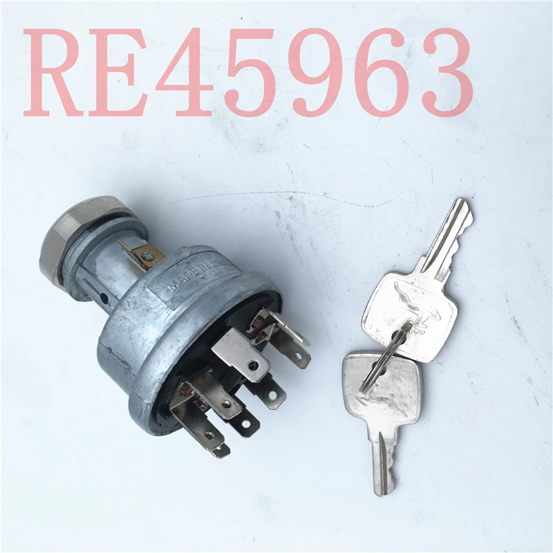 

RE45963 904 1054 1204 5-серия переключатель зажигания трактора с ключом