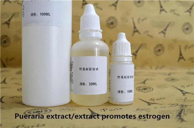 

Pueraria Extract/Extraction Promotes estrogen to strengthen breast elasticity, firm skin, elastic and firming10/30/100ml