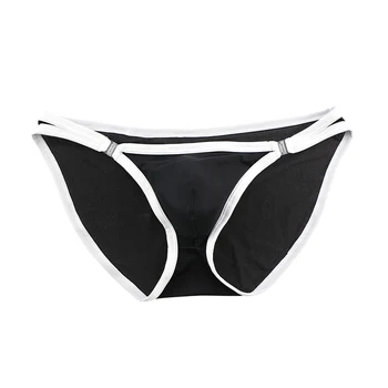 

Mens Sissy Briefs UnderwearY-front Pouch Underpants Bikini G String Panties