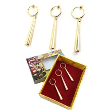 Аниме одна штука Roronoa Zoro 3,3 см Cpsplay серьги-гвоздики серьги-капли украшения аксессуары для косплея реквизит ювелирные изделия подарок