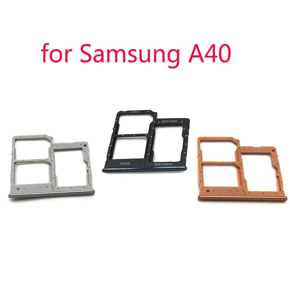 Чехол для телефона слот для карты Nano SIM для samsung A10 A20 A30 A40 A50 A60 A70 Galaxy A80 A90 черный адаптер карты Micro SD Держатель