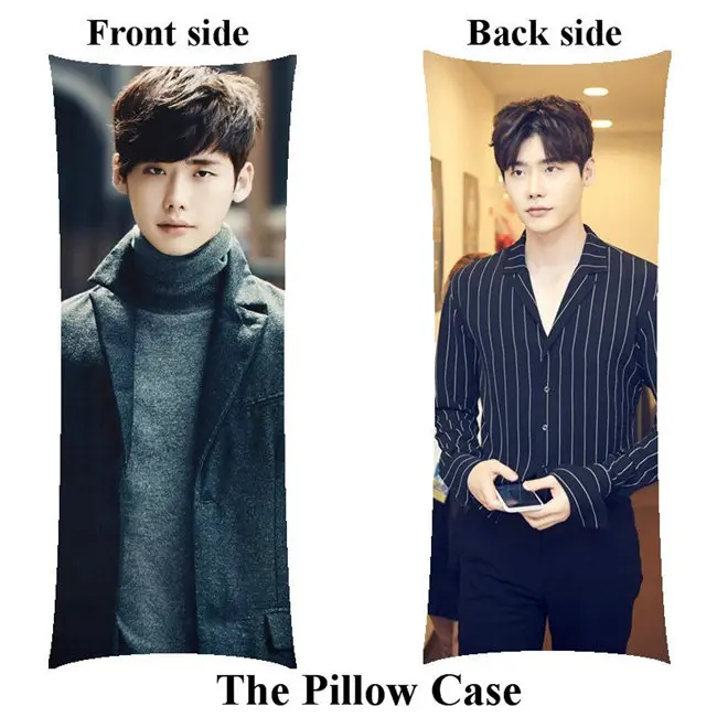 PillowCase Мальчик ли Чон сок длинный Чехол подушки для дома девушка обнимает тела только наволочка - Цвет: PillowCase