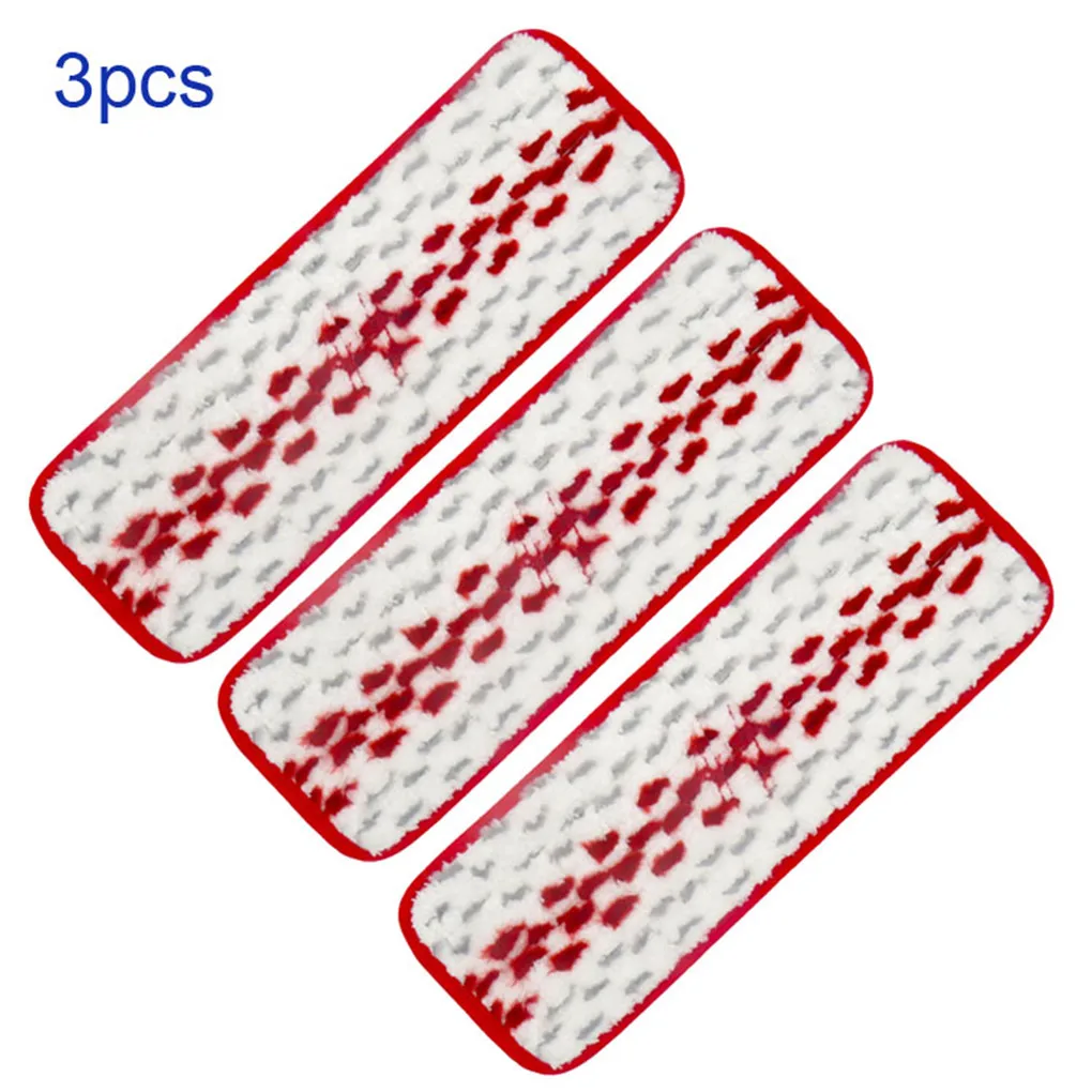 

3Pcs Microfibre Floor Mop Pads Replacement For Vileda UltraMax Flat Mop Cloth Quick Drying Machine Washable Easy To Replace