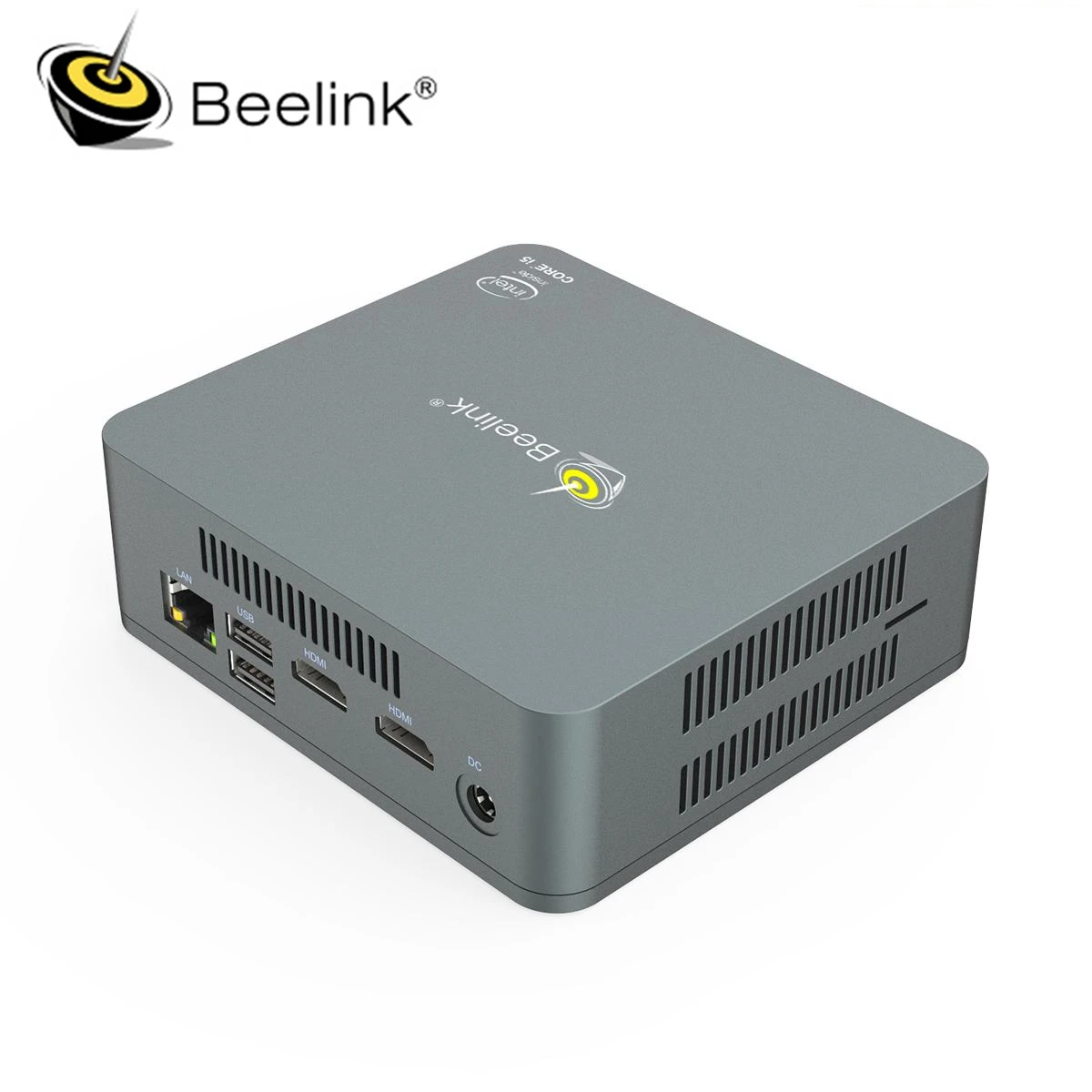Beelink U57 Мини ПК Intel Core i5 5257U 2 7 ГГц 8 Гб 256 1000M LAN 4 + 5 Г двойной WI FI bluetooth 0 USB3.0 Поддержка