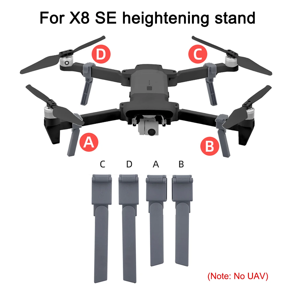 4 шт. расширенные увеличивающие ноги запасные части для FIMI X8 SE Дрон Квадрокоптер VDX99