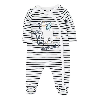 

Honeyzone Winter Baby Clothes Newborn Baby Kleding Jongen Striped Cartoon Animal Baby Boys Clothes Ubranka Dla Niemowlat 0-12M