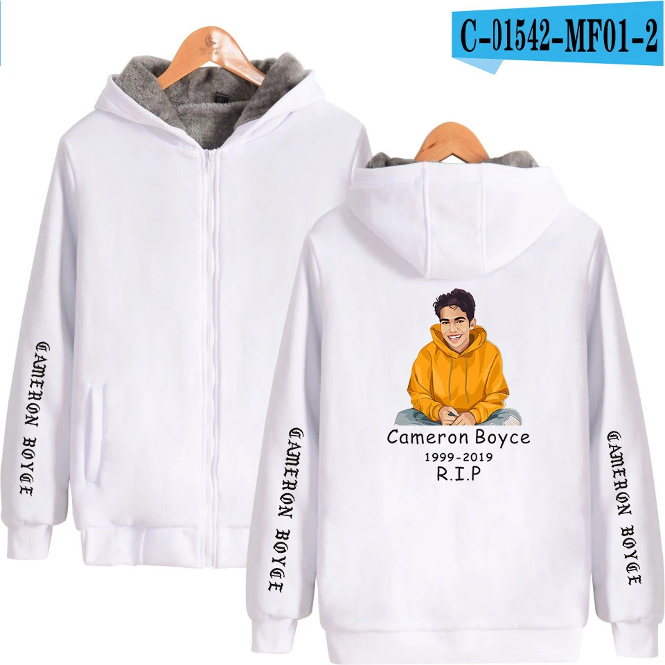 Cameron boyce горячая распродажа Повседневная Толстовка с капюшоном на молнии harajuku популярные толстовки для мужчин и женщин уличная Толстовка - Цвет: C01542-2