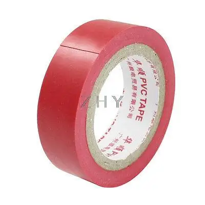 

3.5M x 1.5CM PVC Adhesived Electric Insulation Tape Roll Red