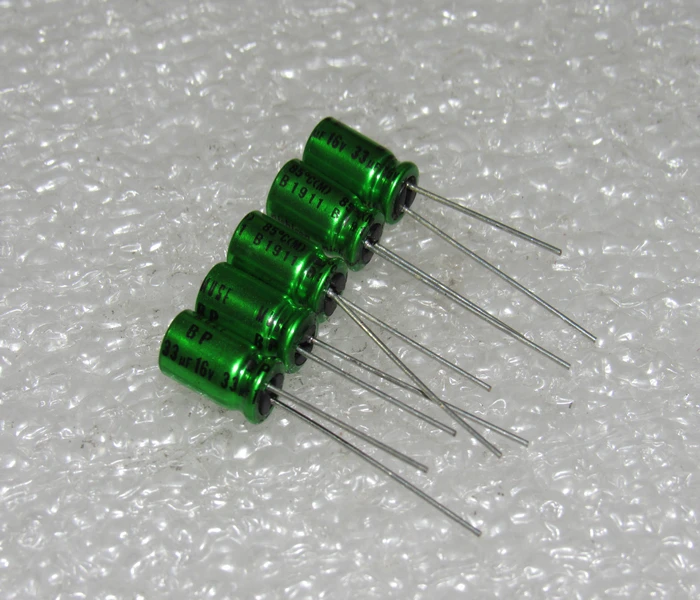 10 шт. Новый NICHICON MUSE BP 33 мкФ 16V 6.3X11MM 16V33UF nichicon раньше мкФ/16V ES неполярный