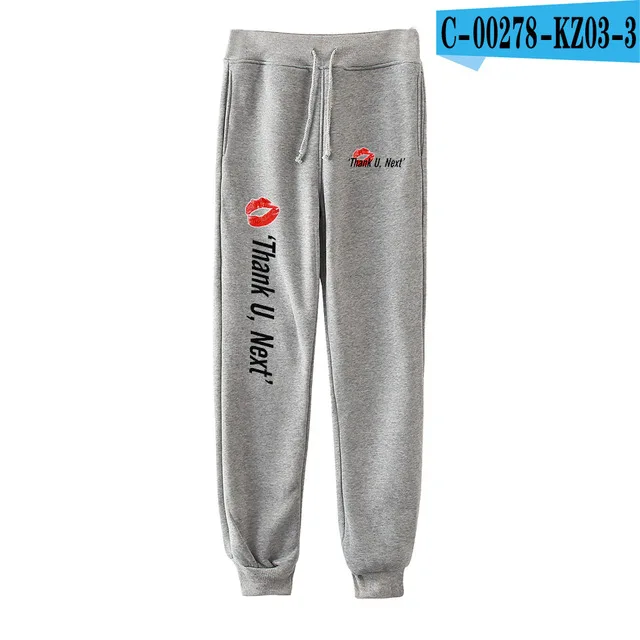 Ariana Grande Sweatpants Simple and Versatile Jogger Pants Women Casual Trousers Streetwear Ariana Grande Printed capri shorts Pants & Capris