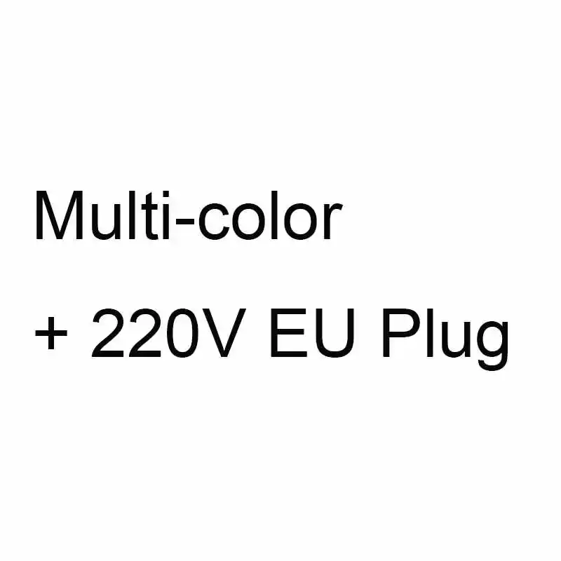 12V 20X2 м 400 светодиодов светодиодный светильник супер мягкая гибкая полоса DC 5,5X2,1 мм на открытом воздухе украшения Xmas tree сад Вечерние - Испускаемый цвет: Colorful EU plug