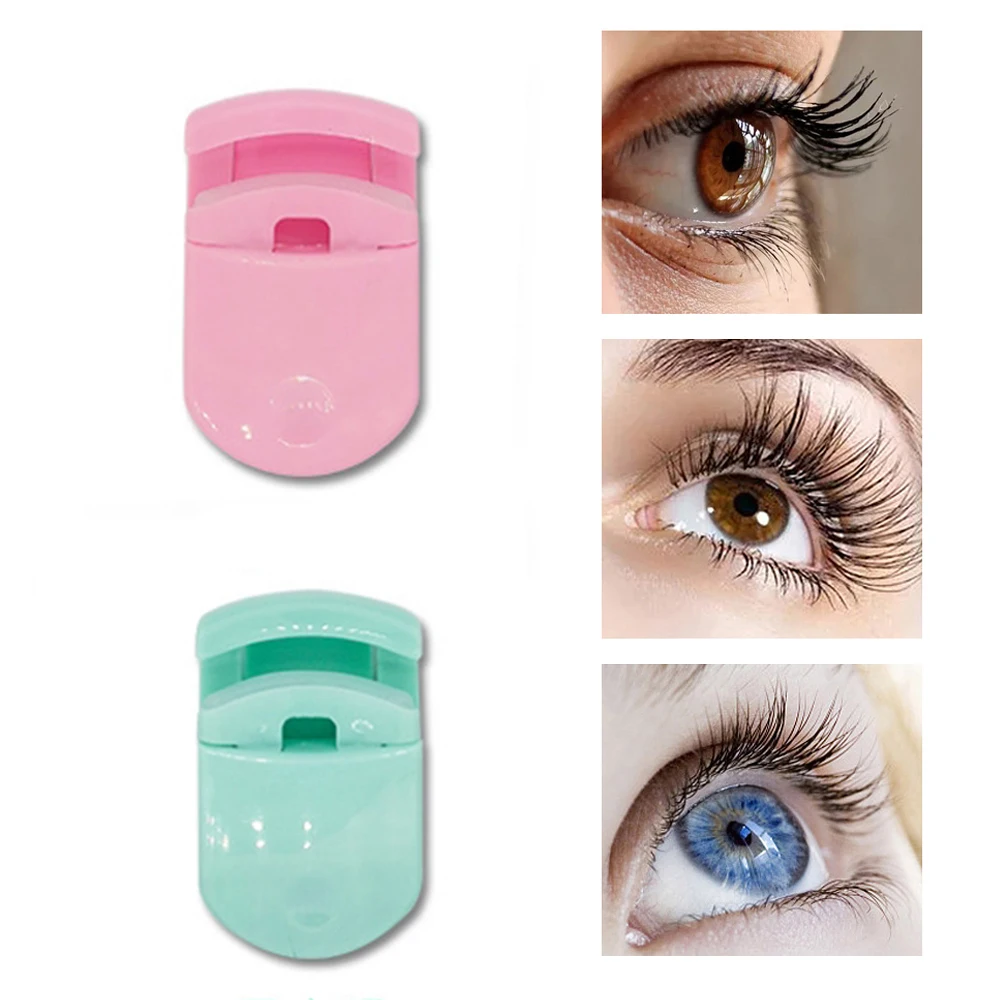 

Professional Mini Eyelash Curler Portable Eye Lashes Curling Clip Cosmetic Makeup Tools Accessories 5 Colors