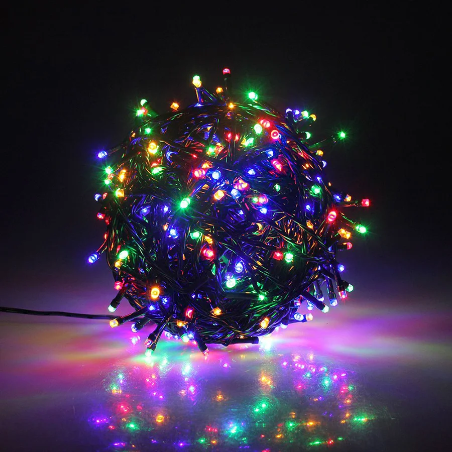 Waterproof 8 Modes 10M 20M 30M 50M Fairy Garden Light Outdoor Indoor String Light Garland for Party Wedding Christmas Decoration