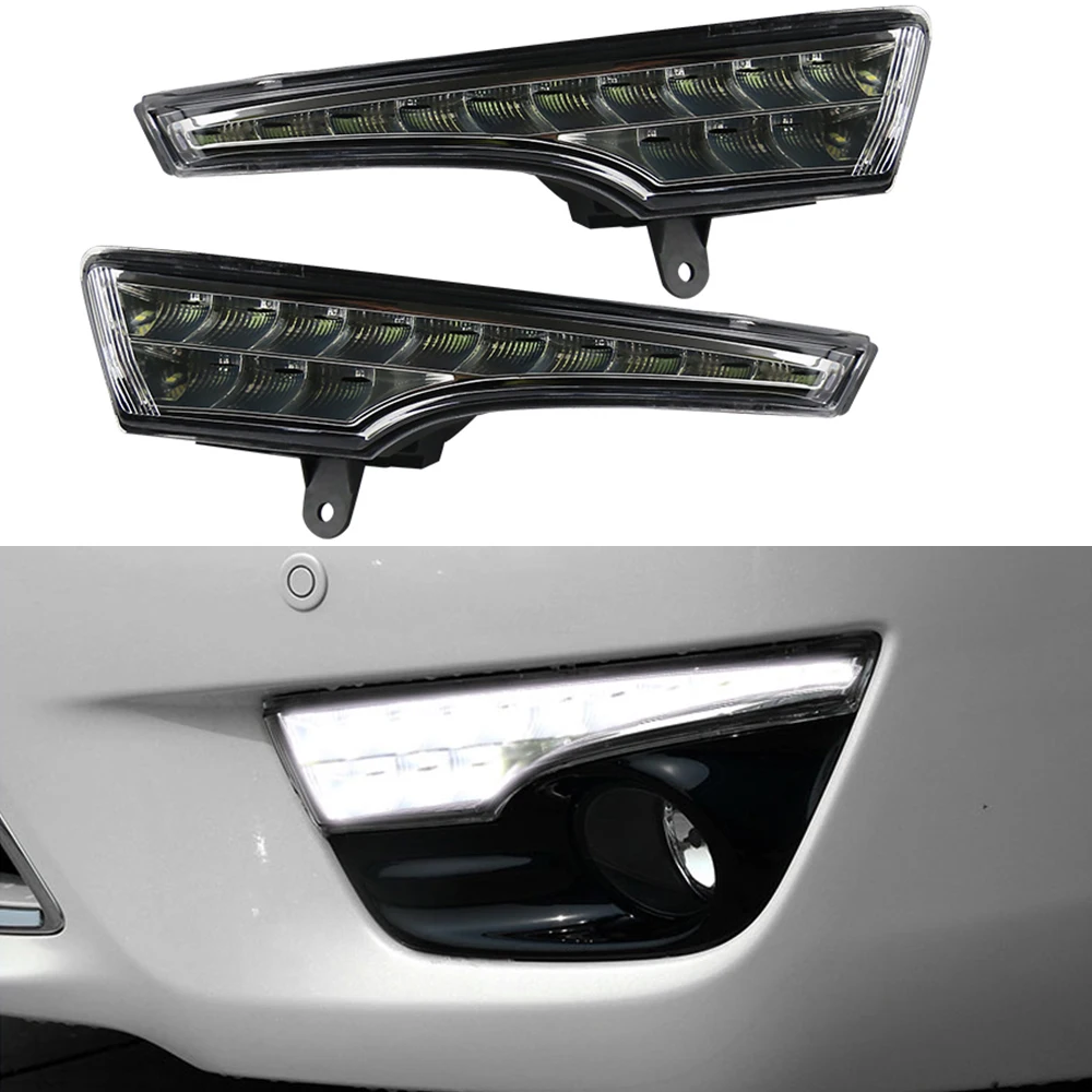 CSCSNL 2 шт. DRL для Nissan Altima Teana 2013 2014 2015 2016 светодиодсветодиодный дневные ходовые огни