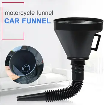 

Multifunctional Plastic Funnel Oil Funnel With Flexible Extension Nozzle For Car Motorcycle Engine Oil Diesel Kerosene Funnel