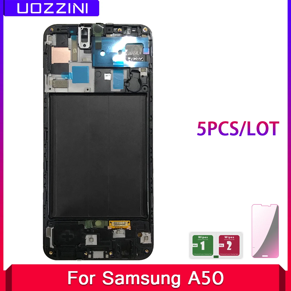 5 шт./лот 100% протестированный 6 4 ''ЖК-дисплей для samsung Galaxy A50 A505F/DS A505F A505FD A505A