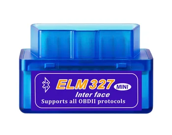 

Mini ELM327 Bluetooth V1.5 V2.1 OBD2 Car Code Reader Diagnostic Scanner Tool