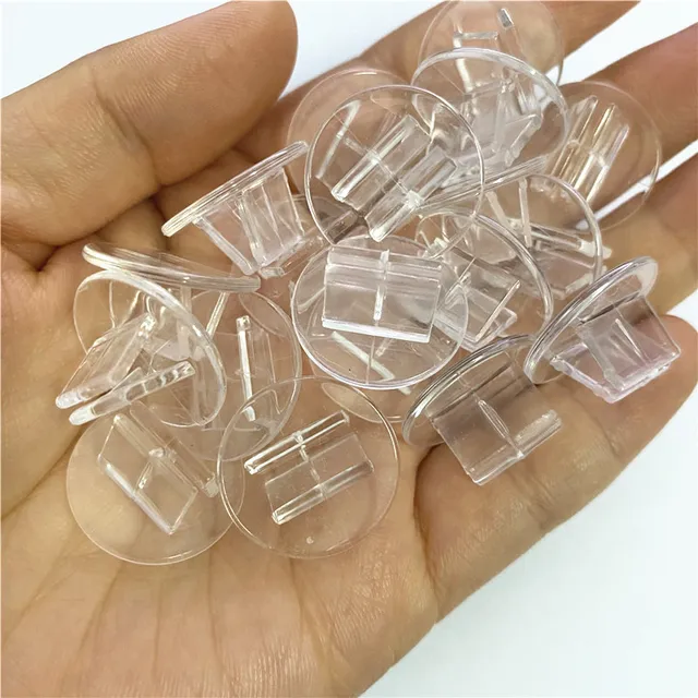 100 Supporti Per Carte In Plastica Trasparente - Portacarte Per Giochi, Menu, Prezzi 24x10x2 Mm - Foto 5