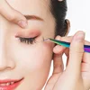 Professional Stainless Steel High Precision Makeup Eyebrow Fan Lash Extension Tweezers Tools For Eyelash Extension Soldering 6