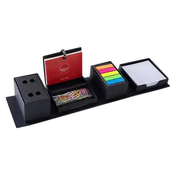 

1 Set of Multi-function Rubik's Cube Sticky Note Box Desktop Sticky Note Plan Sticker Index Label (Black)